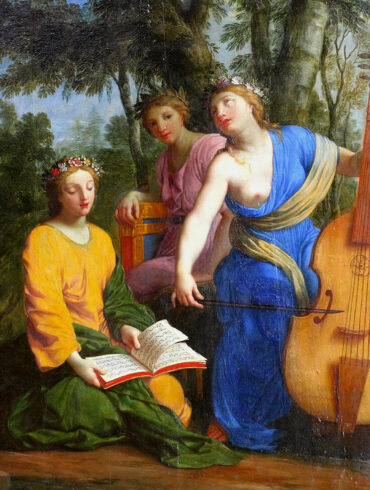 Las musas, 1650 - Eustache Le Sueur