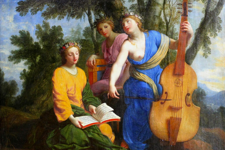 Las musas, 1650 - Eustache Le Sueur