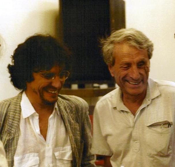 Stefano Scodanibbio con Iannis Xenakis