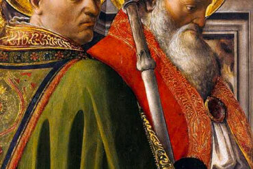 Filippo Lippi: San Agustín y San Ambrosio