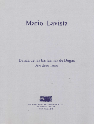 Danza de las bailarinas de Degas [flauta & piano] | Mario Lavista