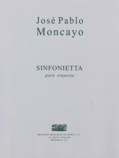 Sinfonietta [orquesta] | José Pablo Moncayo