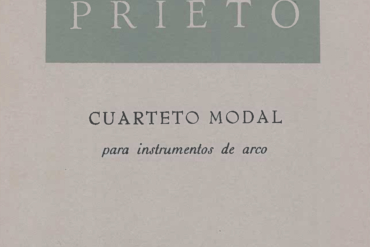 Cuarteto modal [cuarteto de cuerdas] | María Teresa Prieto