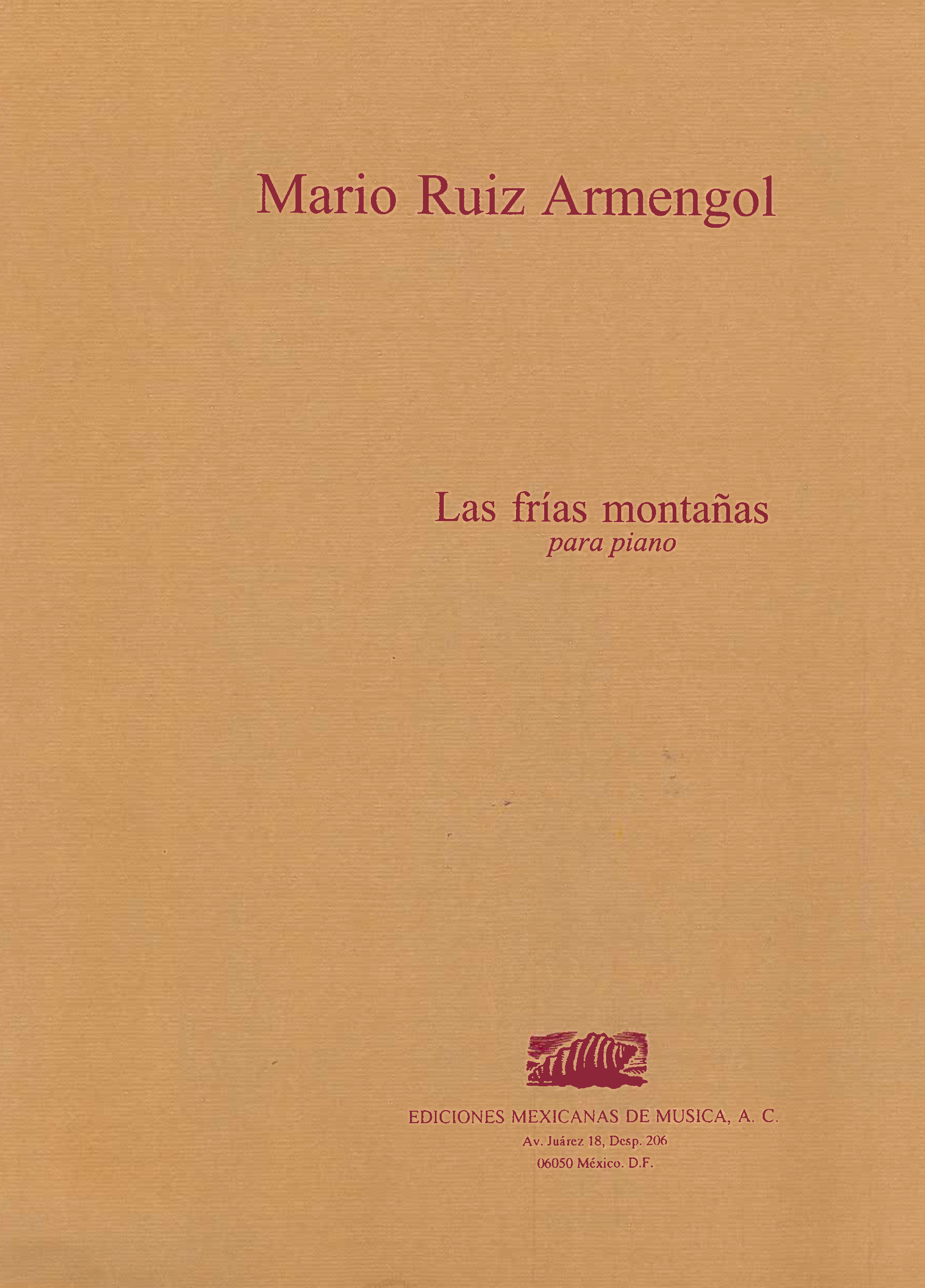 Las frías montañas [piano] | Mario Ruiz Armengol