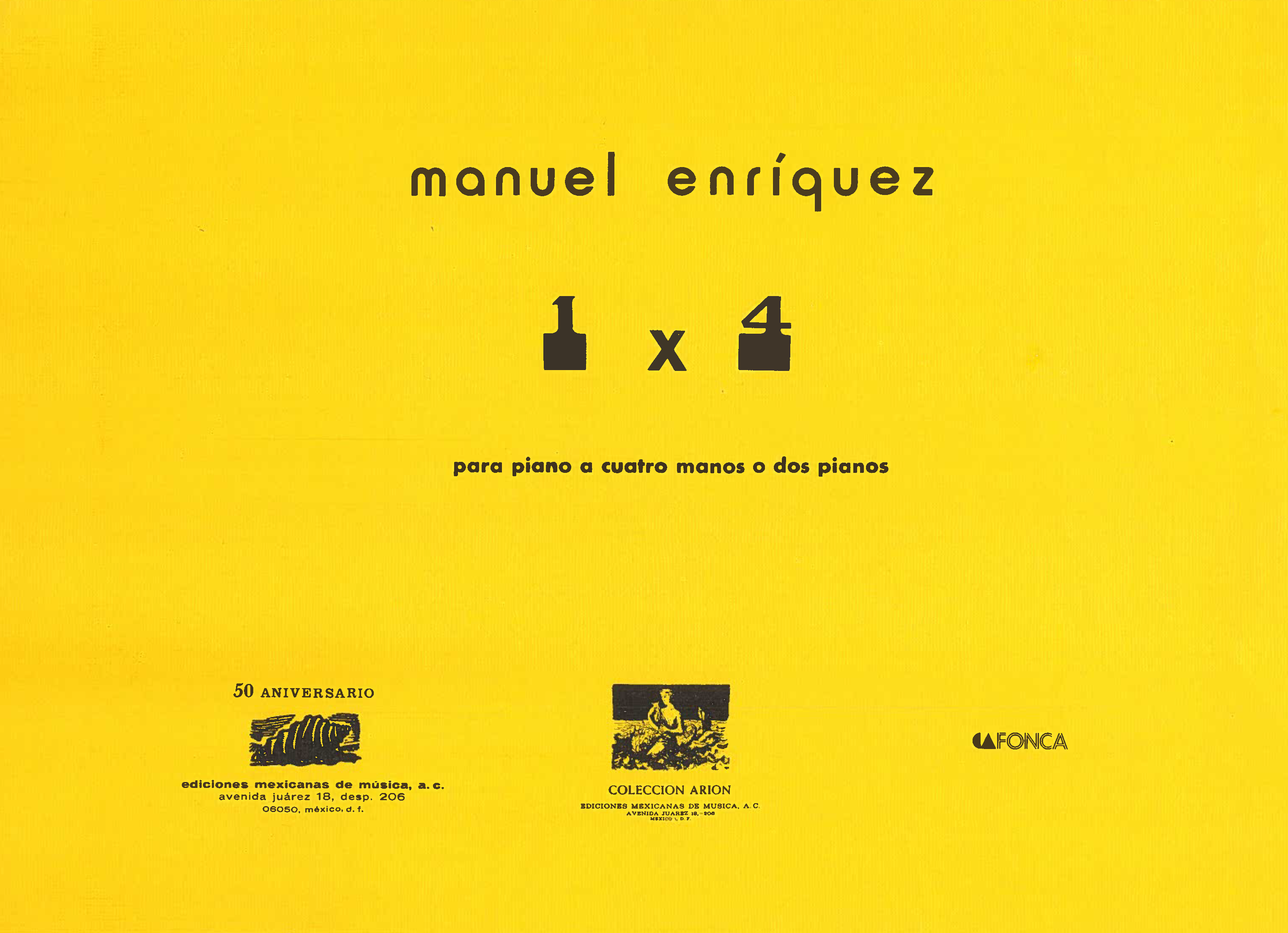 1 x 4 [Piano] | Manuel Enríquez