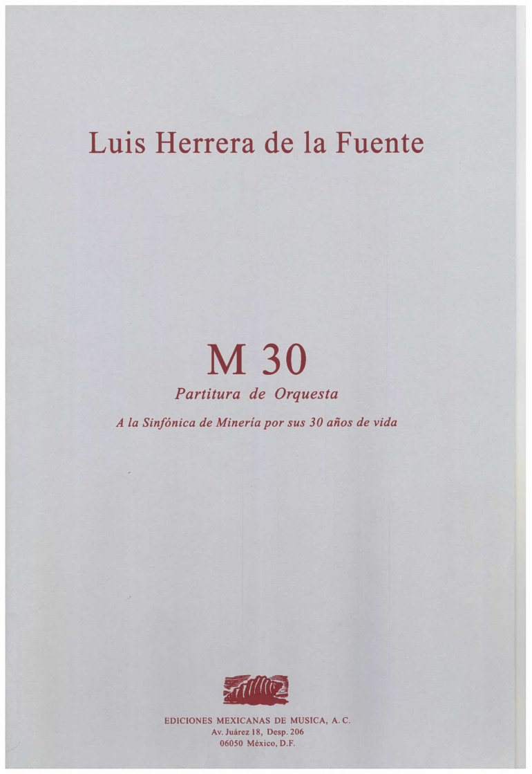 M30 [Orquesta] | Luis Herrera de la Fuente