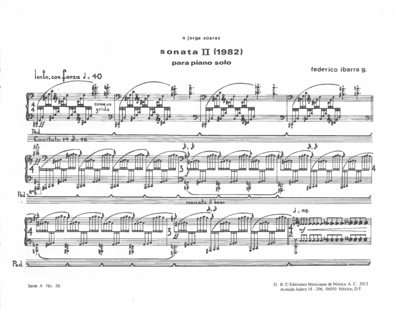 Sonata II [Piano] | Federico Ibarra - Imagen 2