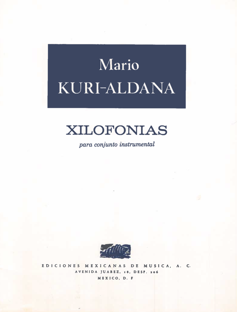 Xilofonías [Ensamble] | Mario Kuri Aldana