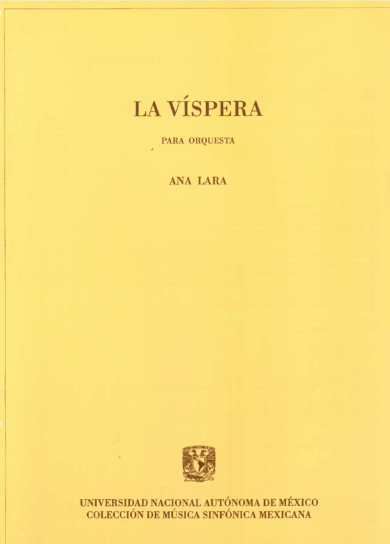 La víspera [Orquesta] | Ana Lara