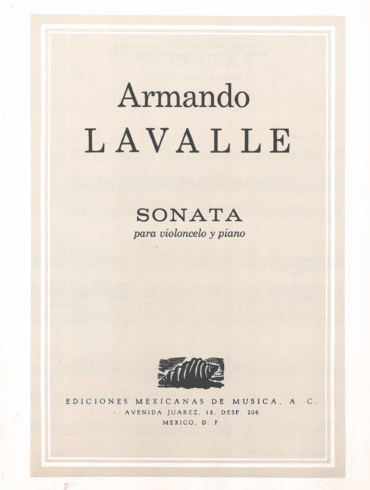 Sonata [Violonchelo y Piano] | Armando Lavalle