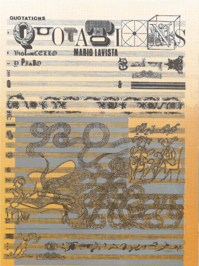 Quotations [Violonchelo y Piano] | Mario Lavista
