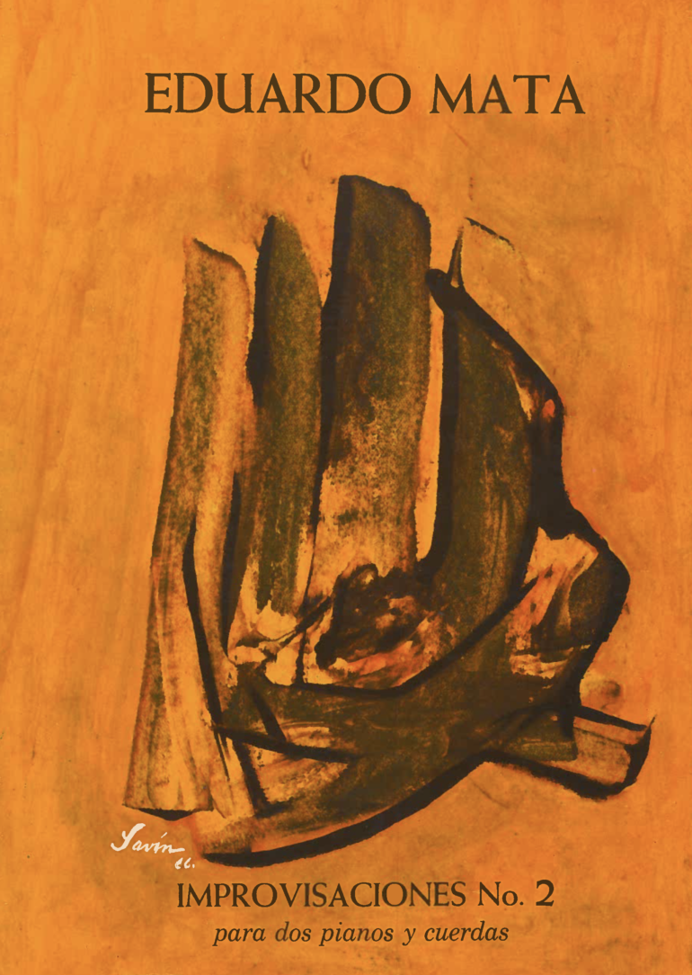 Improvisaciones No. 2 [2 pianos y cuerdas] | Eduardo Mata