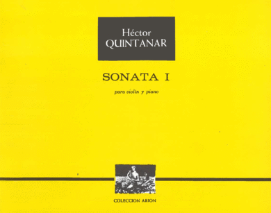 Sonata 1 [Violín y Piano] | Héctor Quintanar