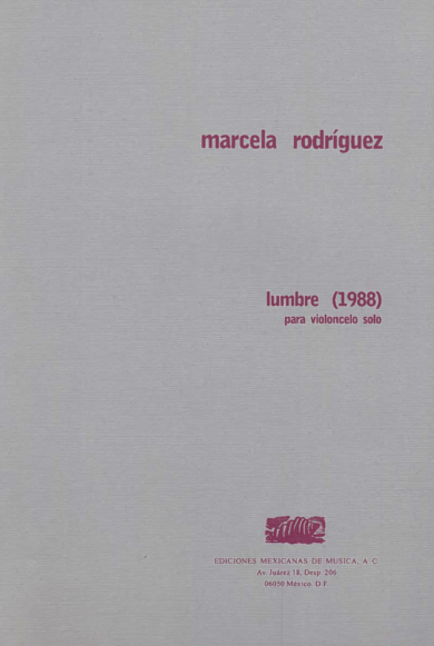 Lumbre [Violonchelo] | Marcela Rodríguez