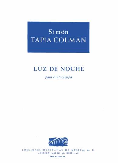 Luz de noche [Voz y Arpa] | Simón Tapia Colman
