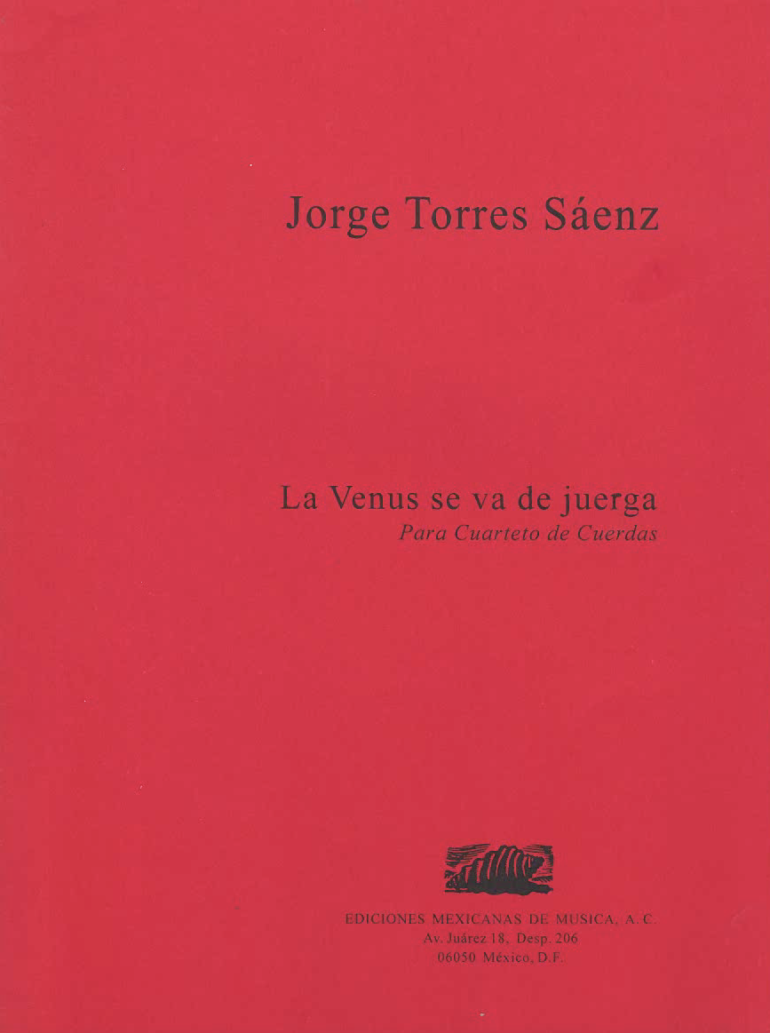 La Venus se va de juerga [Cuarteto de Cuerdas] | Jorge Torres Sáenz