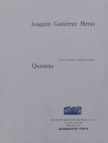 Quinteto [Clarinete y Cuarteto de Cuerdas] | Joaquín Gutiérrez Heras