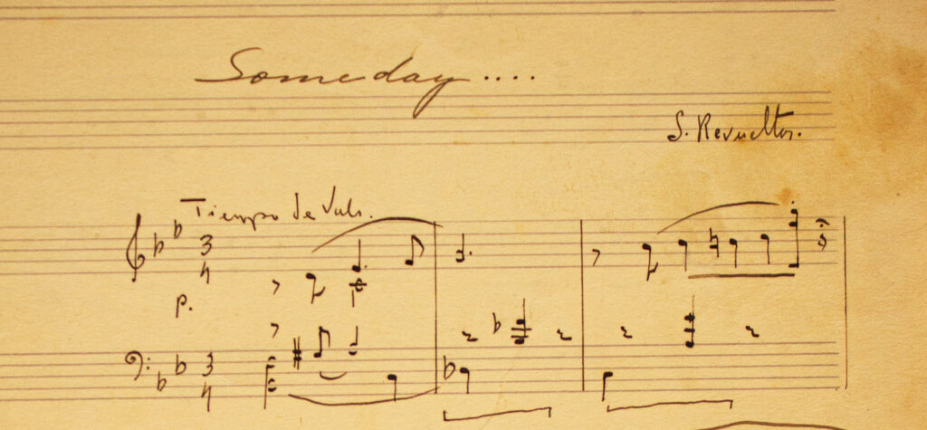Revueltas | Someday | Manuscrito