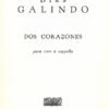 Dos corazones [coro a capella] | Blas Galindo