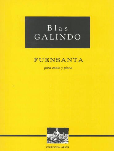 Fuensanta [canto y piano] | Blas Galindo