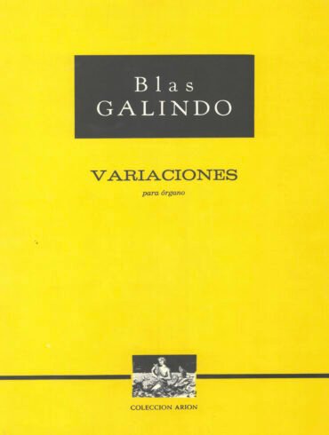 Variaciones [órgano] | Blas Galindo