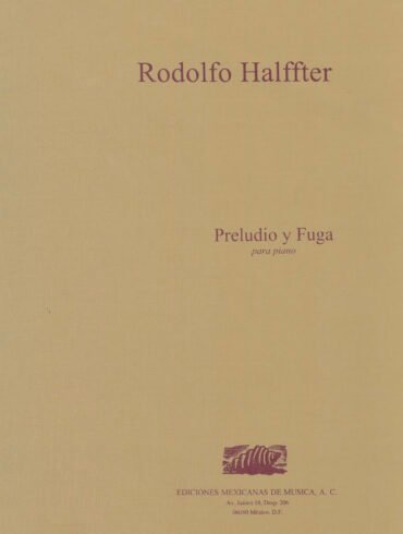 Preludio y fuga (piano) | Rodolfo Halffter