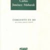 Concierto en Do [piano y orquesta] | Carlos Jiménez Mabarak