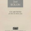 Cuarteto [cuerdas y piano - partes] | José Rolón