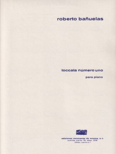 Toccata No. 1 [piano] | Roberto Bañuelas