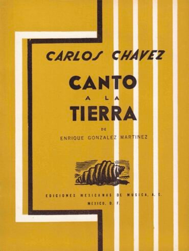 Canto a la Tierra [canto y piano] | Carlos Chávez