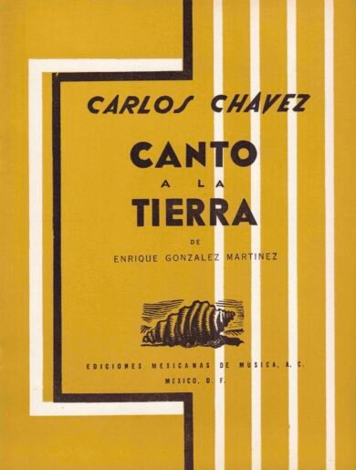 Canto a la Tierra [canto y piano] | Carlos Chávez