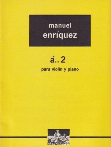 á_ _ 2 [violín y piano] | Manuel Enríquez