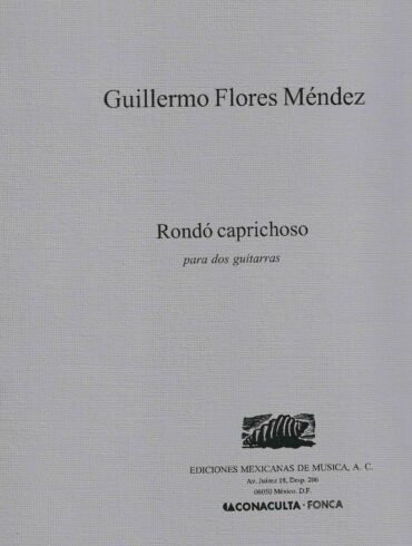 Rondó caprichoso [2guitarras] | Guillermo Flores Méndez