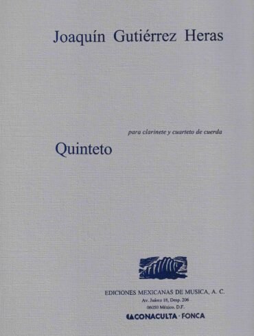 Quinteto [Clarinete y Cuarteto de Cuerdas - partes] | Joaquín Gutiérrez Heras