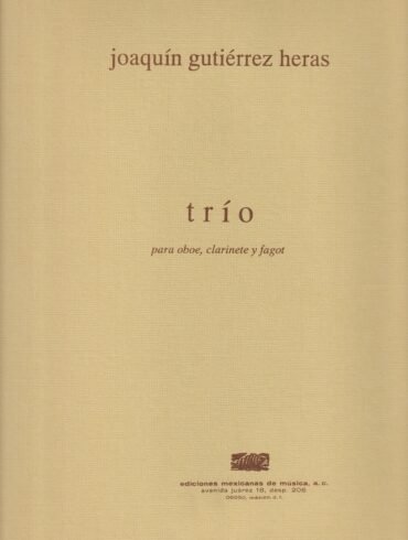 Trío [alientos - partes] | Joaquín Gutiérrez Heras