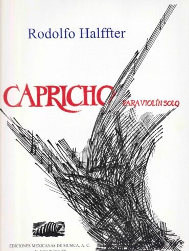 Capricho (violín) | Rodolfo Halffter