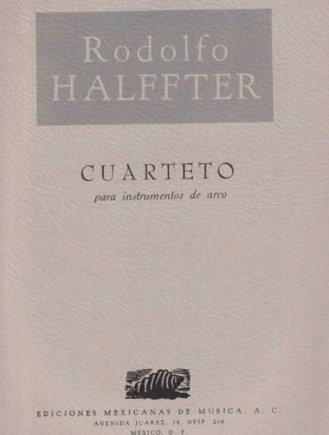 Cuarteto (instrumentos de arco) | Rofoldo Halffter