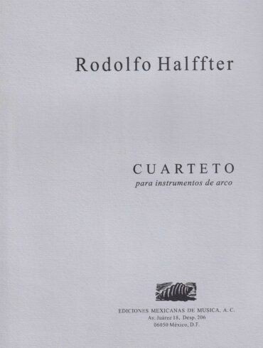 Cuarteto (instrumentos de arco) | Rofoldo Halffter