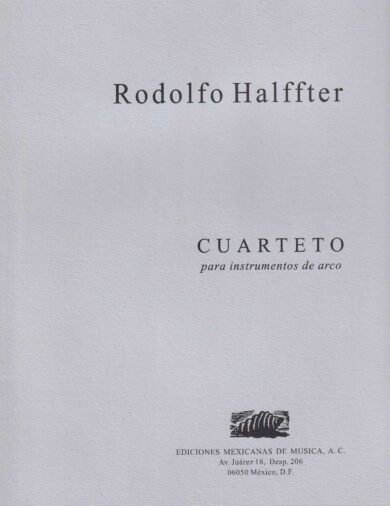 Cuarteto (instrumentos de arco) | Rofoldo Halffter