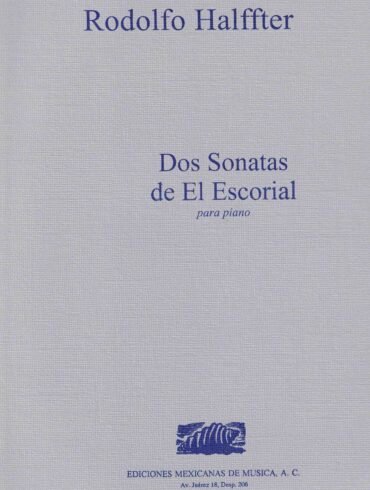 Dos sonatas de El Escorial (piano) | Rodolfo Halffter