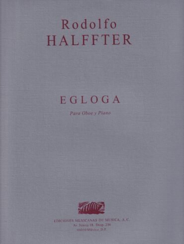 Egloga (oboe y piano) | Rodolfo Halffter