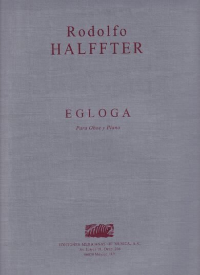 Egloga (oboe y piano) | Rodolfo Halffter