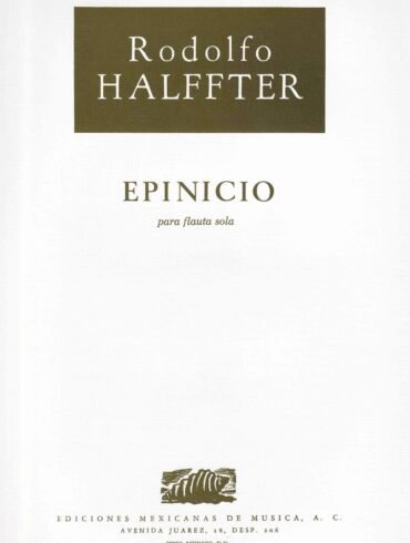 Epinicio (flauta) | Rodolfo Halffter