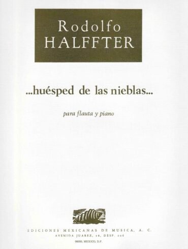 Huésped de las nieblas (flauta y piano) | Rodolfo Halffter