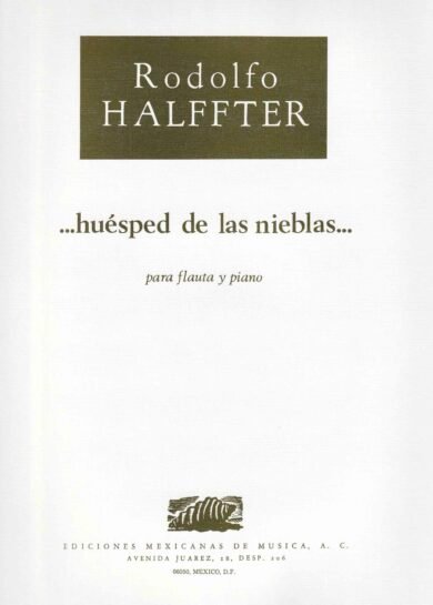 Huésped de las nieblas (flauta y piano) | Rodolfo Halffter