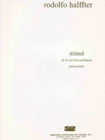 Minué de la traviesa molinera (piano) | Rodolfo Halffter