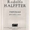 Pastorale (violín y piano) | Rodolfo Halffter