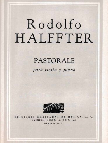 Pastorale (violín y piano) | Rodolfo Halffter