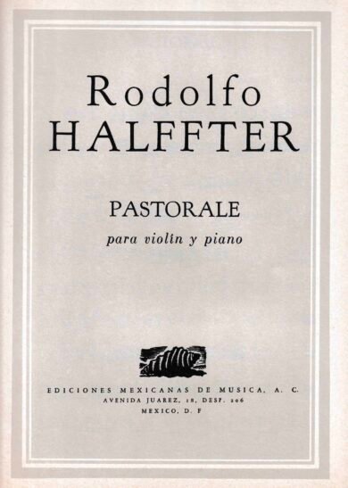Pastorale (violín y piano) | Rodolfo Halffter