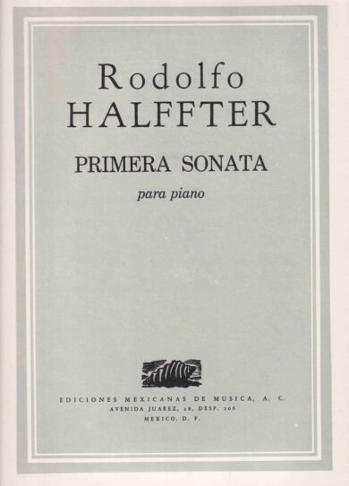 Primera sonata (piano) | Rodolfo Halffter
